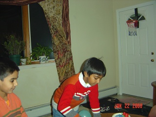 Suraj blowing air