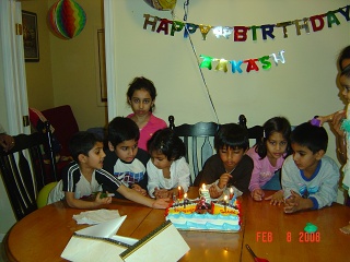 We are thinking strategy how to blow out candle