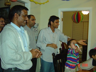 Uncles giving suggestion ..